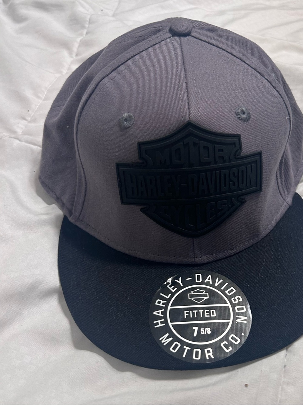 Harley Davidson hat size 7 5/8
